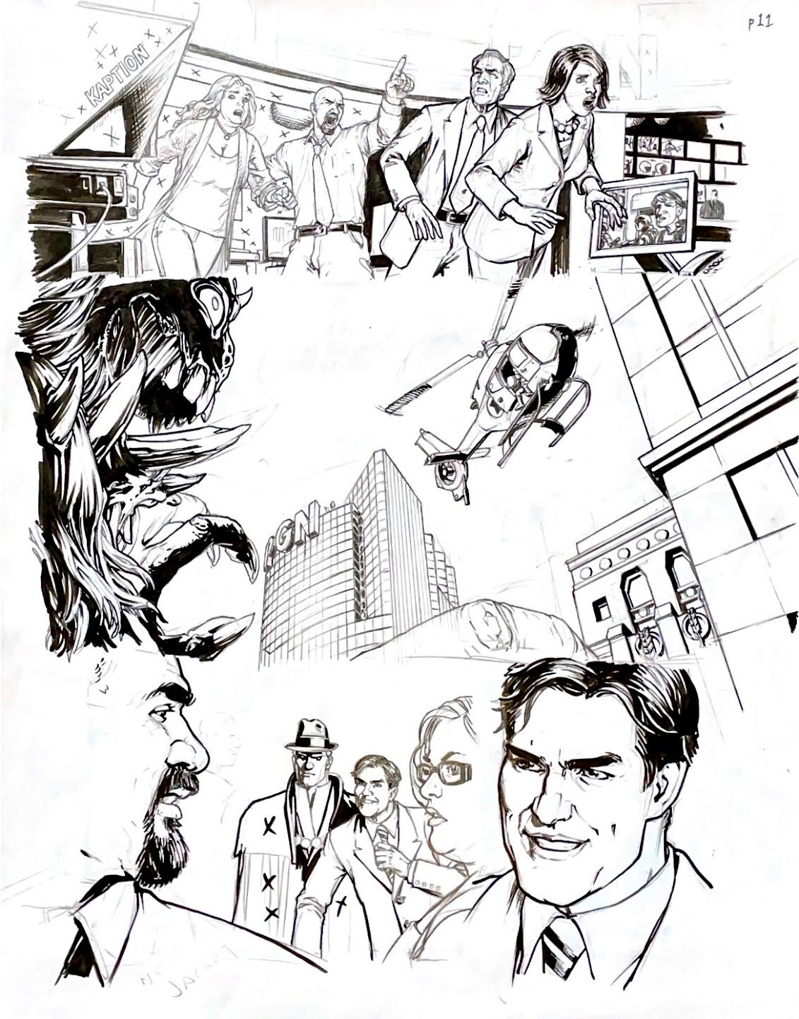 Gene Ha -Phantom Stranger- Issue# 7 Page #11(2013)