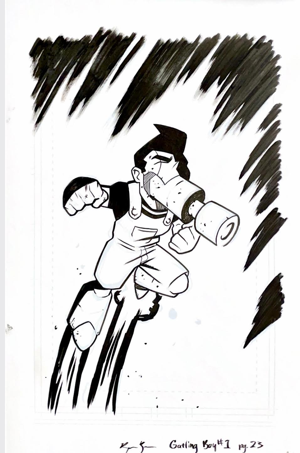 Raymar Brunson - GATLING BOY - Issue#1 Page#23