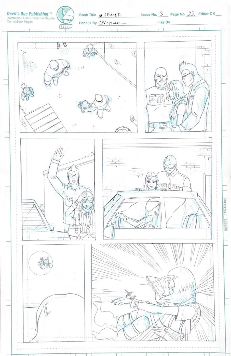 Josh Blaylock - Misplaced #3 - Page 22