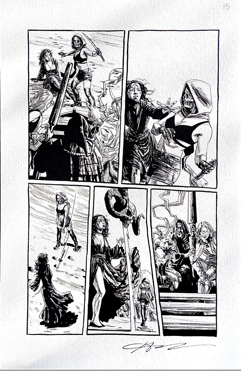 Aaron Campbell - LUCIFER 8 - Page # 13