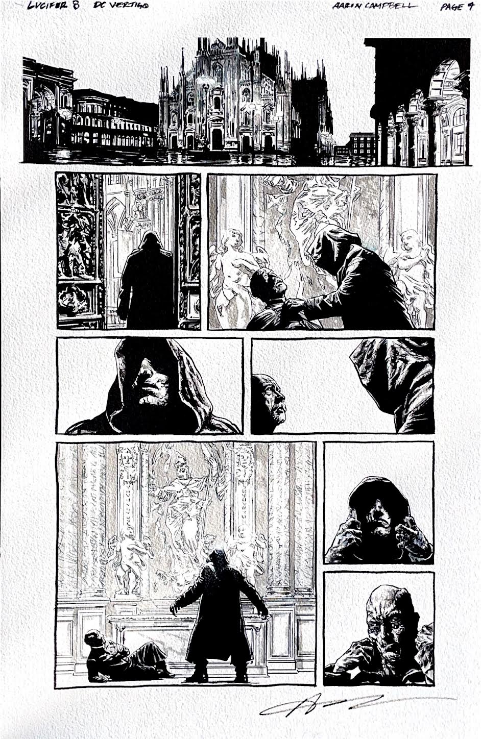 Aaron Campbell - LUCIFER 8 - Page # 4