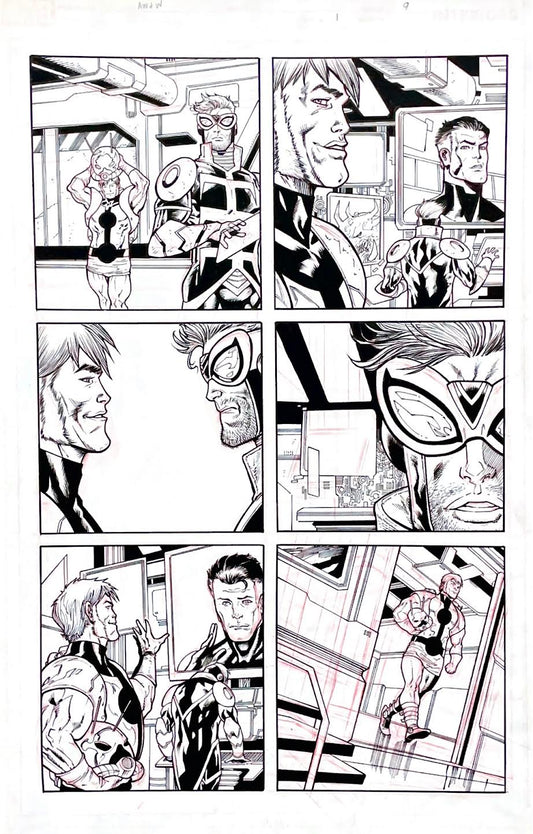 Tim Seeley -Ant-Man & the Wasp Issue #1 Page 9