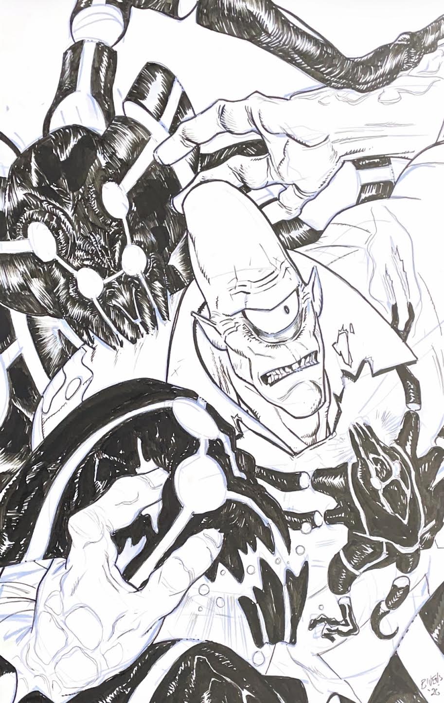 John Bivens: Malevolent #3 Cover