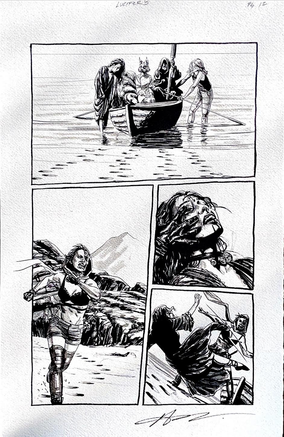 Aaron Campbell - LUCIFER 8 - Page # 12