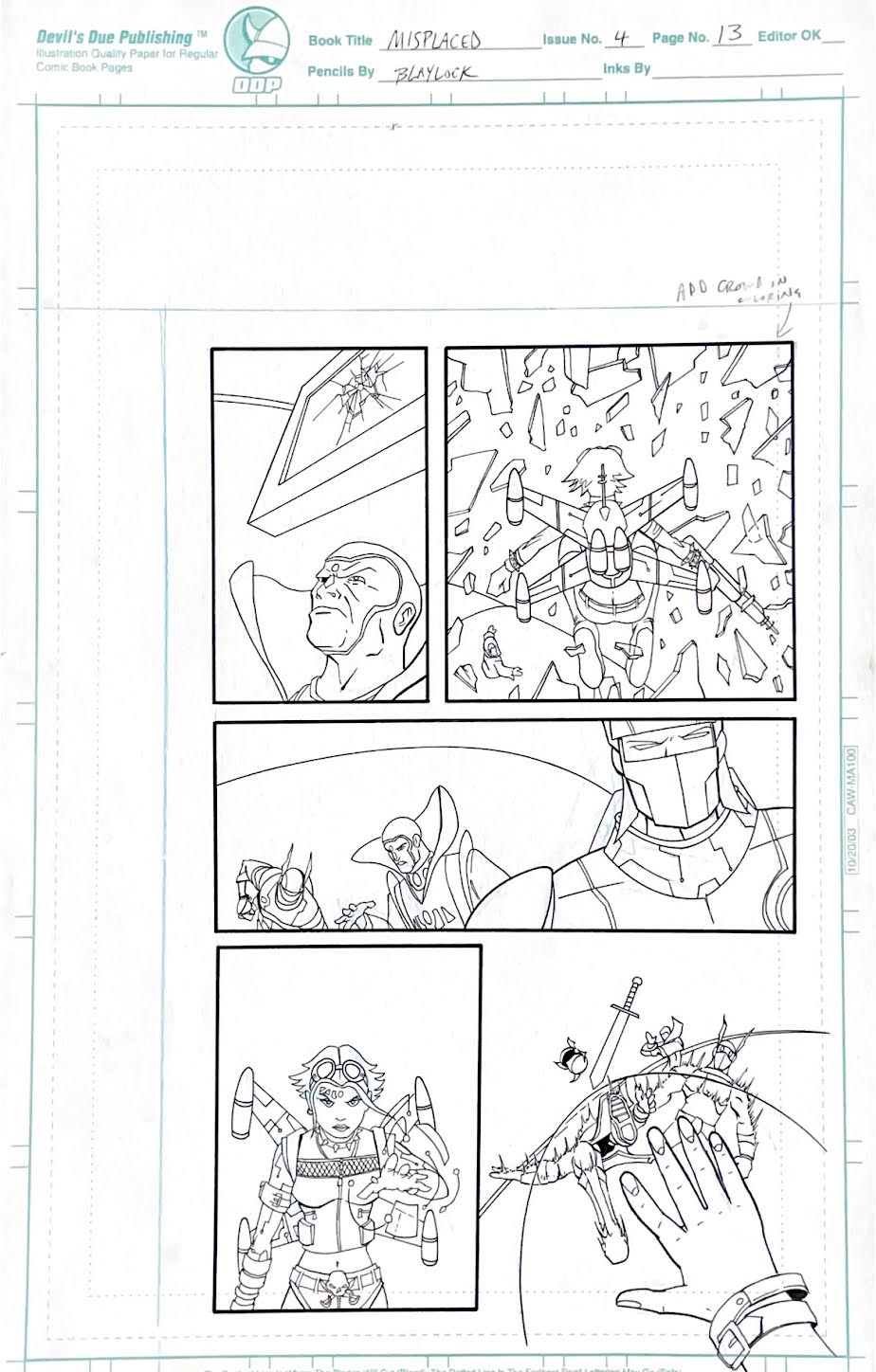 Josh Blaylock - Misplaced #4 - Page 13