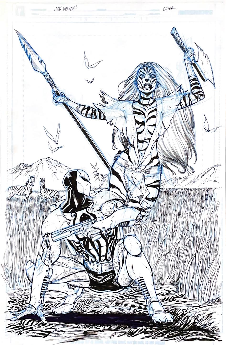Tim Seeley - Jack Kraken #1 Cover