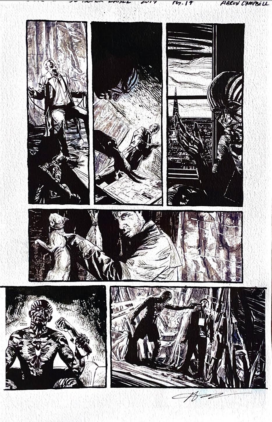Aaron Campbell - John Constantine: Hellblazer 1 - Page # 14