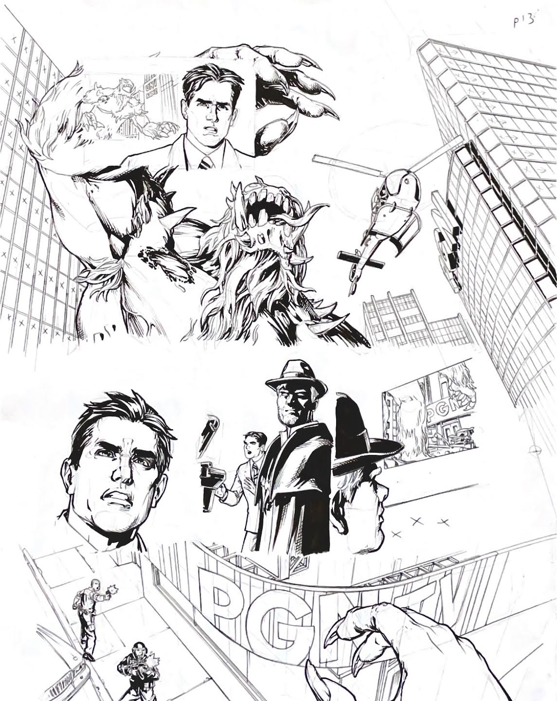 Gene Ha - Phantom Stranger- Issue #7 Page #13 (2013)