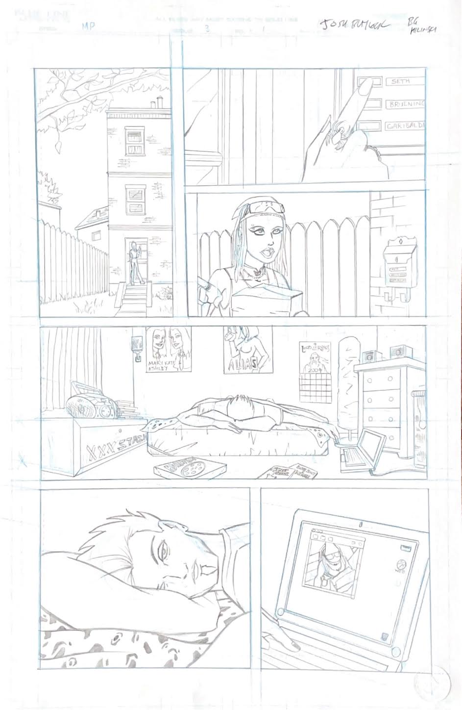 Josh Blaylock - Misplaced #3 - Page 1