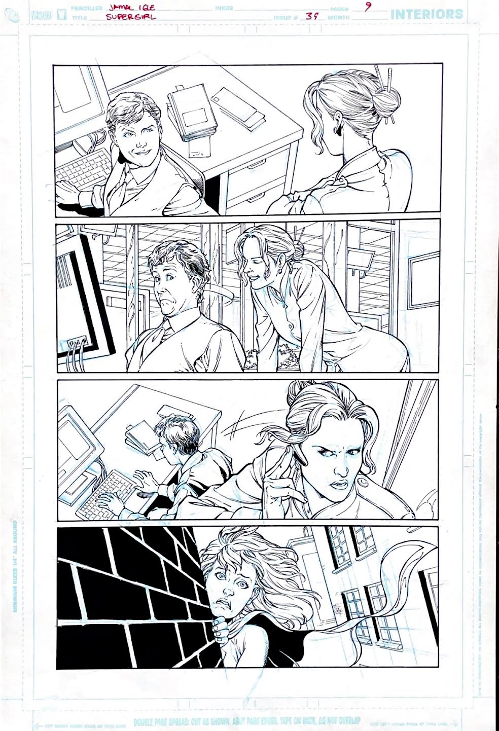 Jamal Igle- SUPERGIRL - Issue 39 - Page 9
