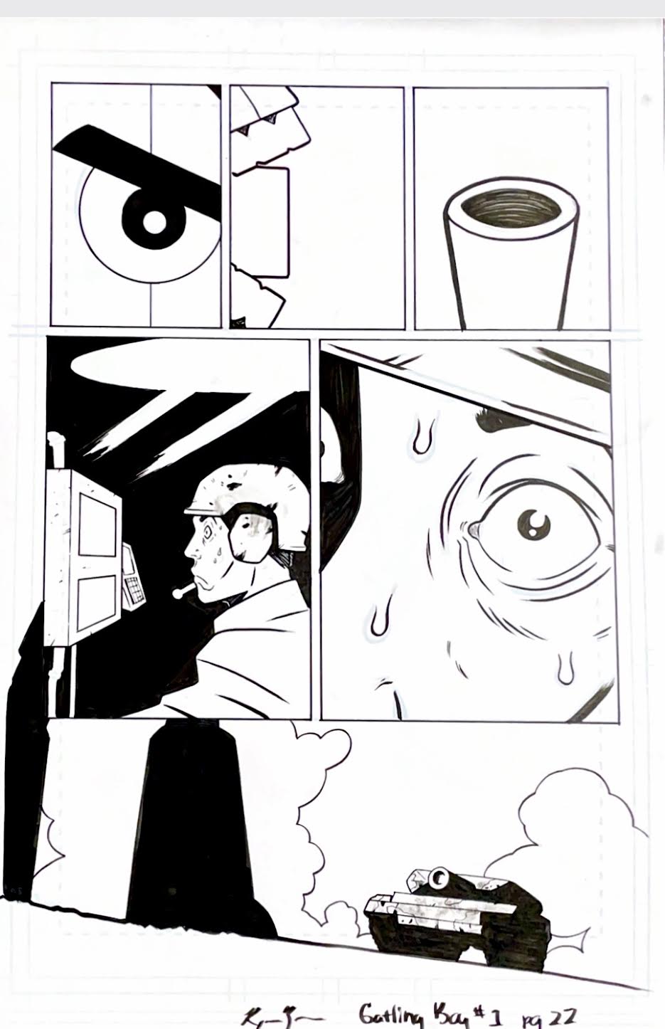 Raymar Brunson - GATLING BOY - Issue#1 Page#22