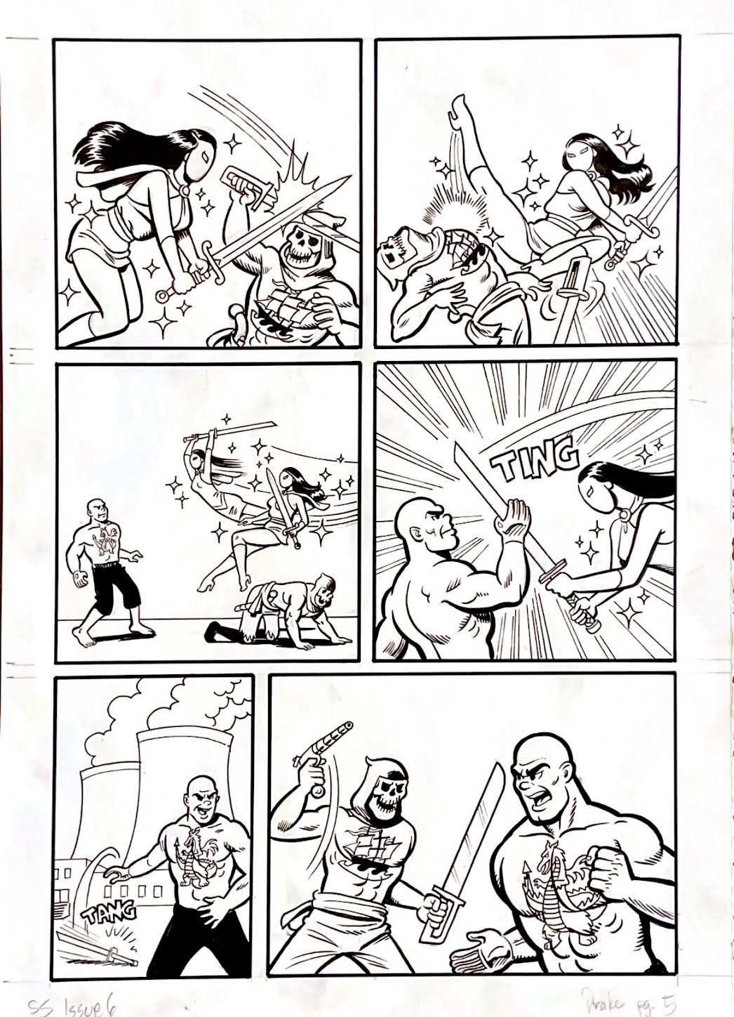 Greg & Fake - Santos Sisters: Issue 6 - "Drake" Page 5