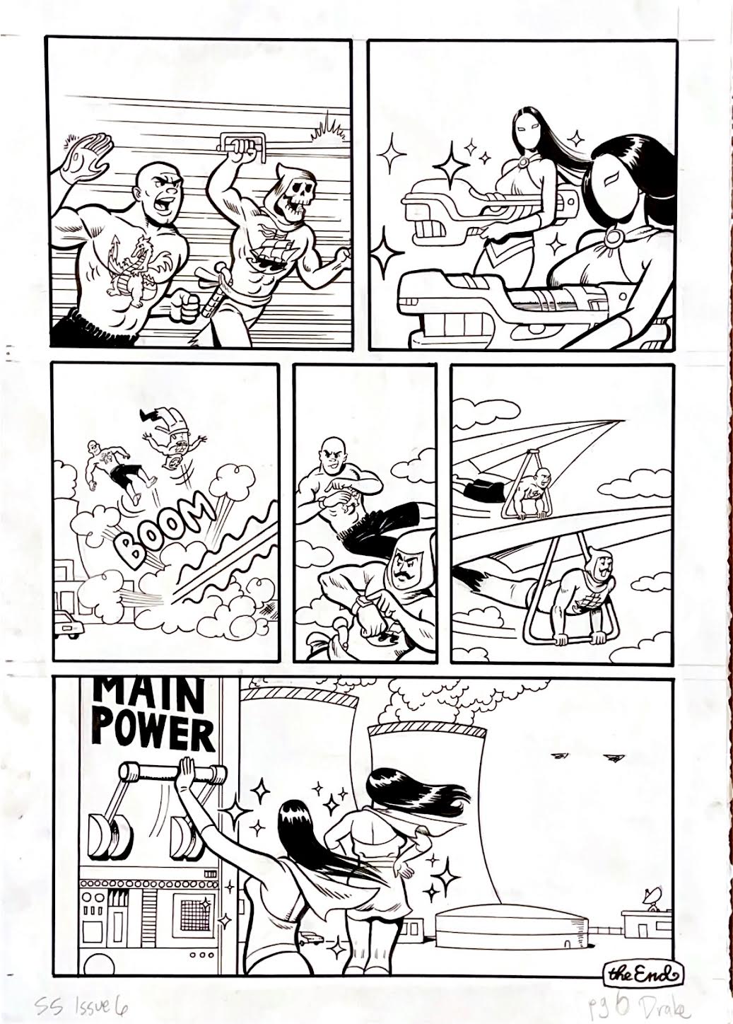 Greg & Fake - Santos Sisters: Issue 6 - "Drake" Page 6