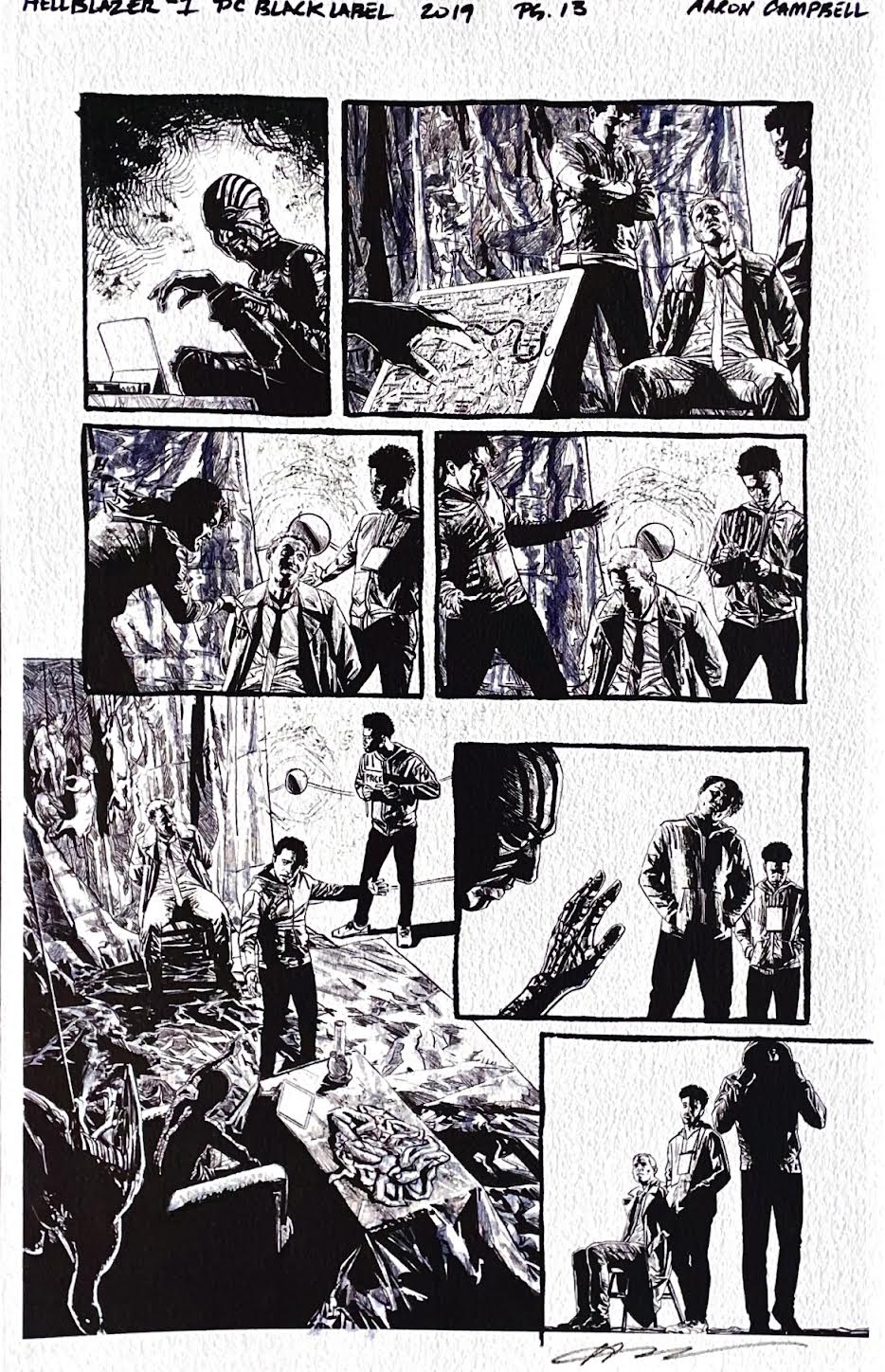 Aaron Campbell - John Constantine: Hellblazer 1 - Page # 13