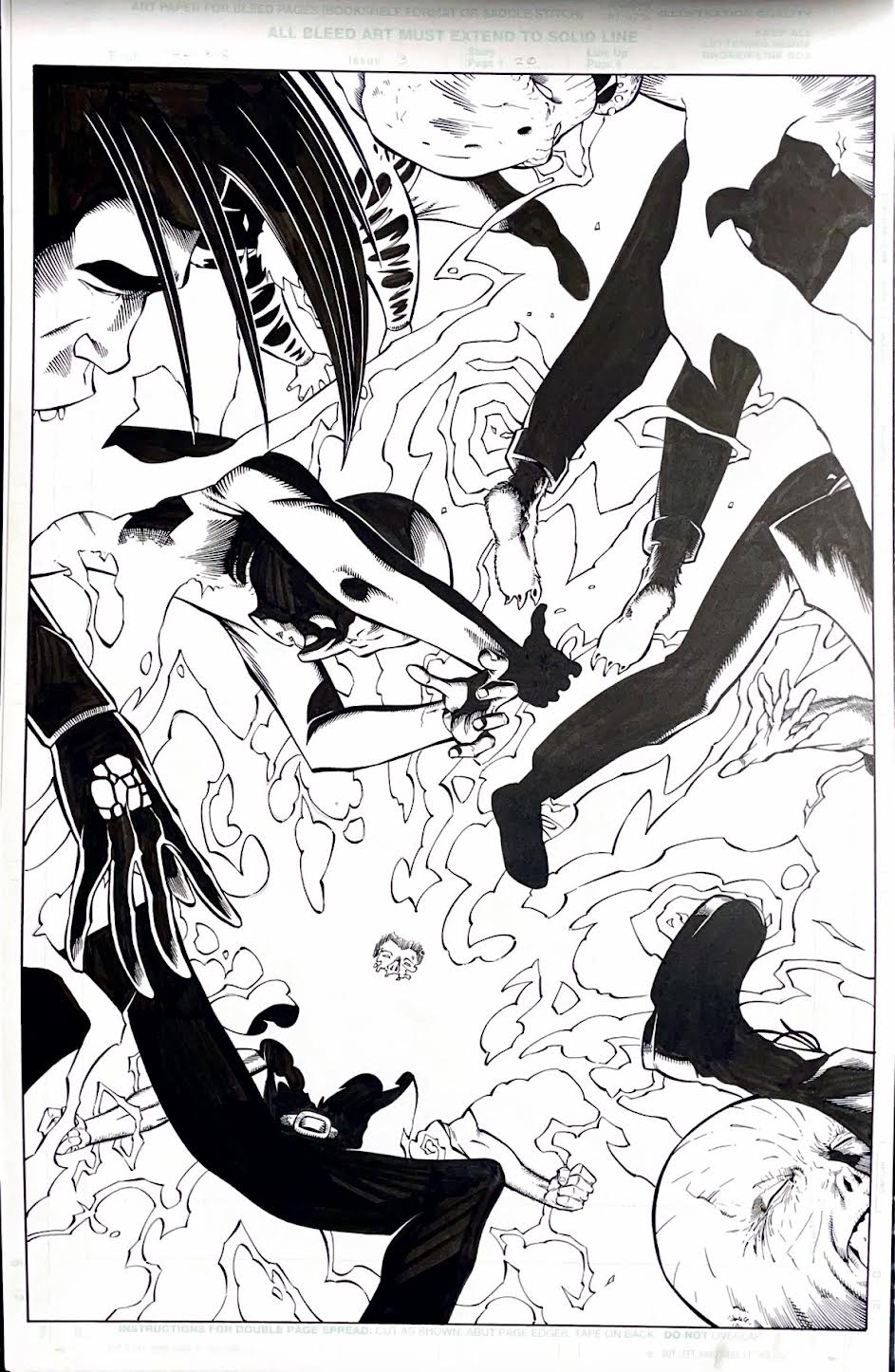 Lee Ferguson: X- Men/ Chamber Issue #3 - Page 20 Pencils by Lee Ferguson, inks by Norm Rapmund