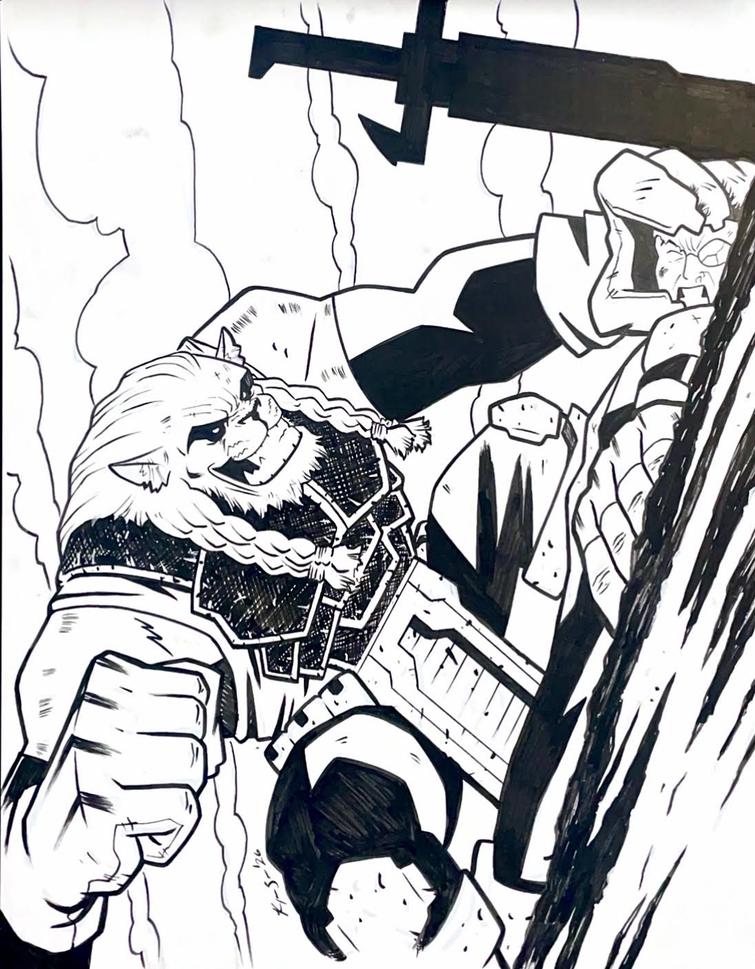 Raymar Brunson - Battle Beast - Pin-UP / Fan Art