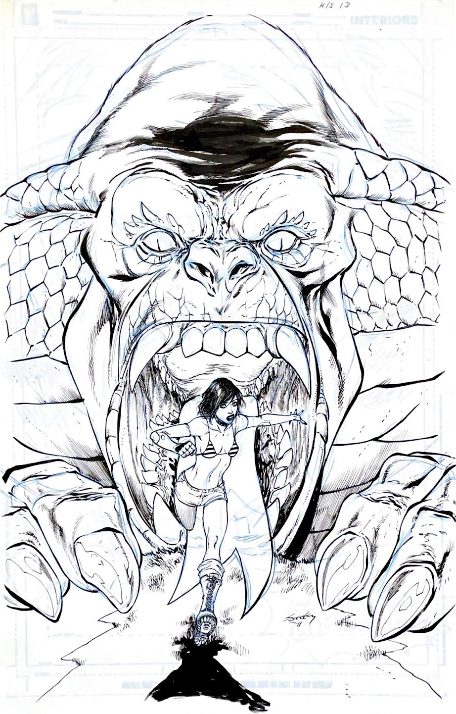 Tim Seeley - HACK SLASH VOL 2 #13 NM 1ST PRINT Cover