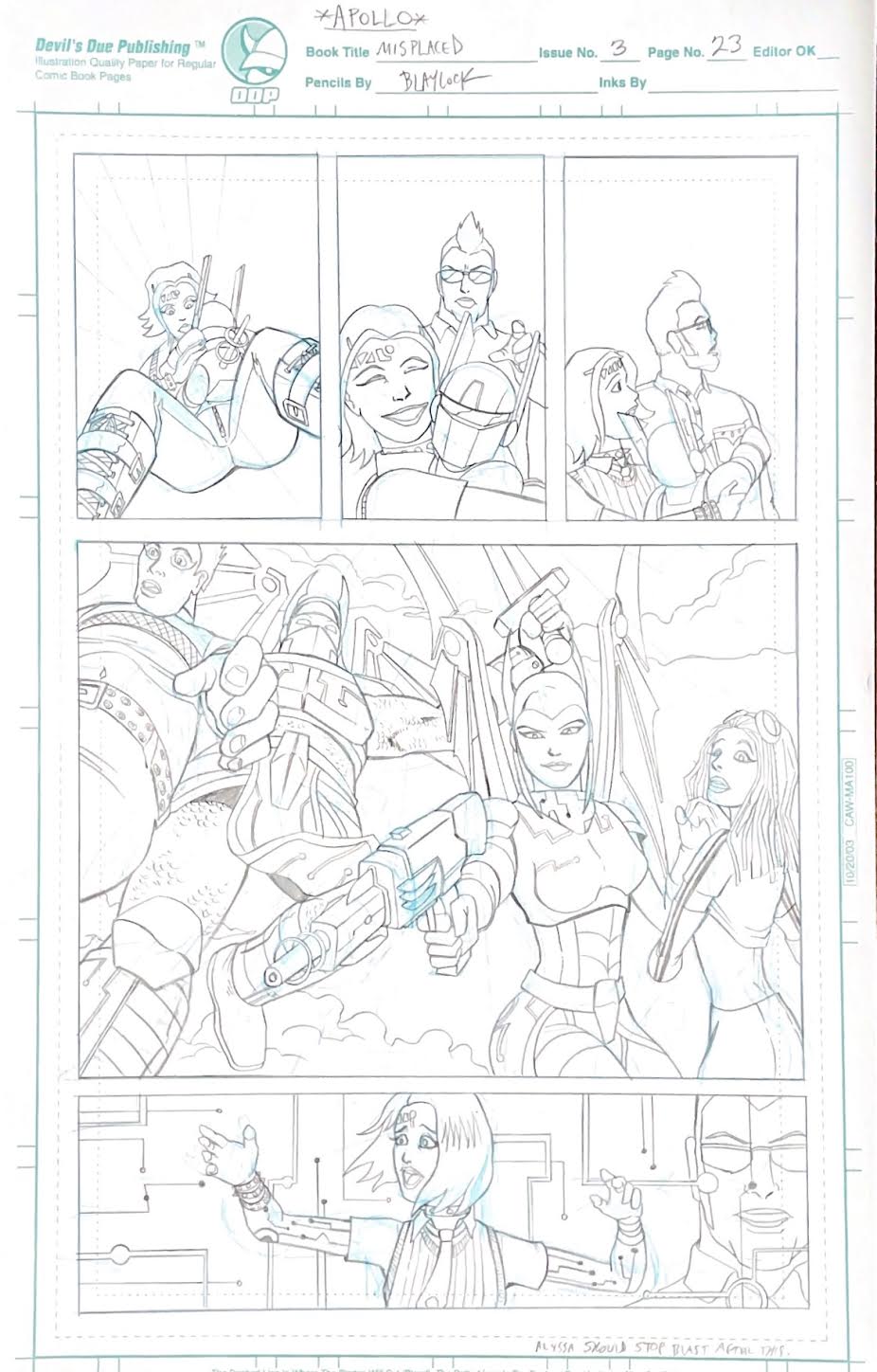 Josh Blaylock - Misplaced #3 - Page 23