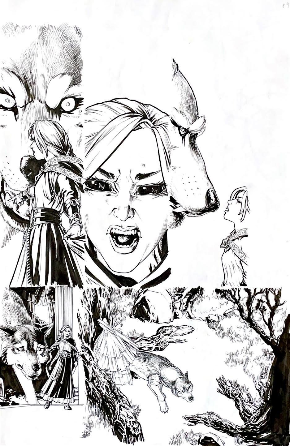 Gene Ha -Fables- Issue #122 Page #9 (2012)