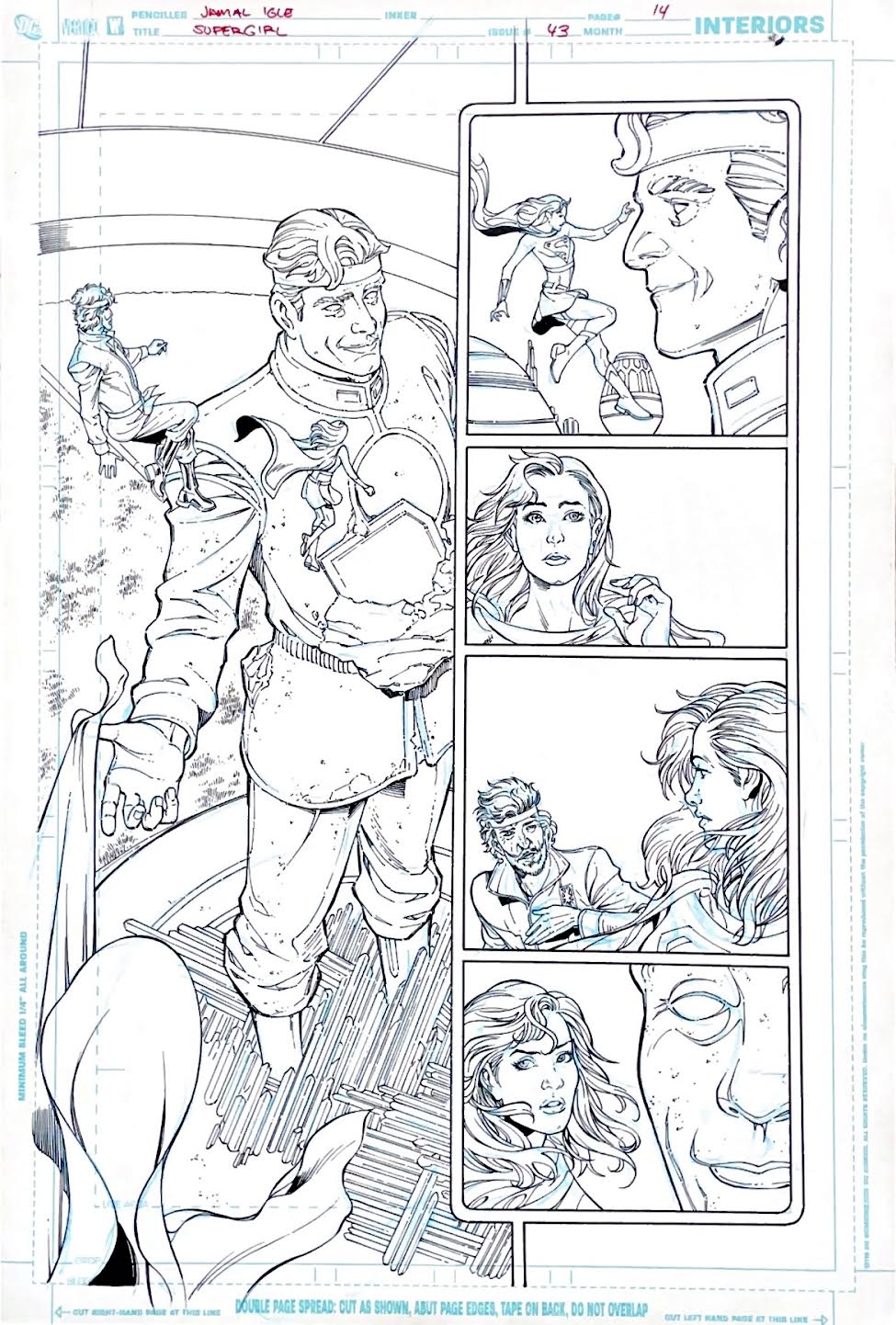 Jamal Igle- SUPERGIRL - Issue 43 - Page 14