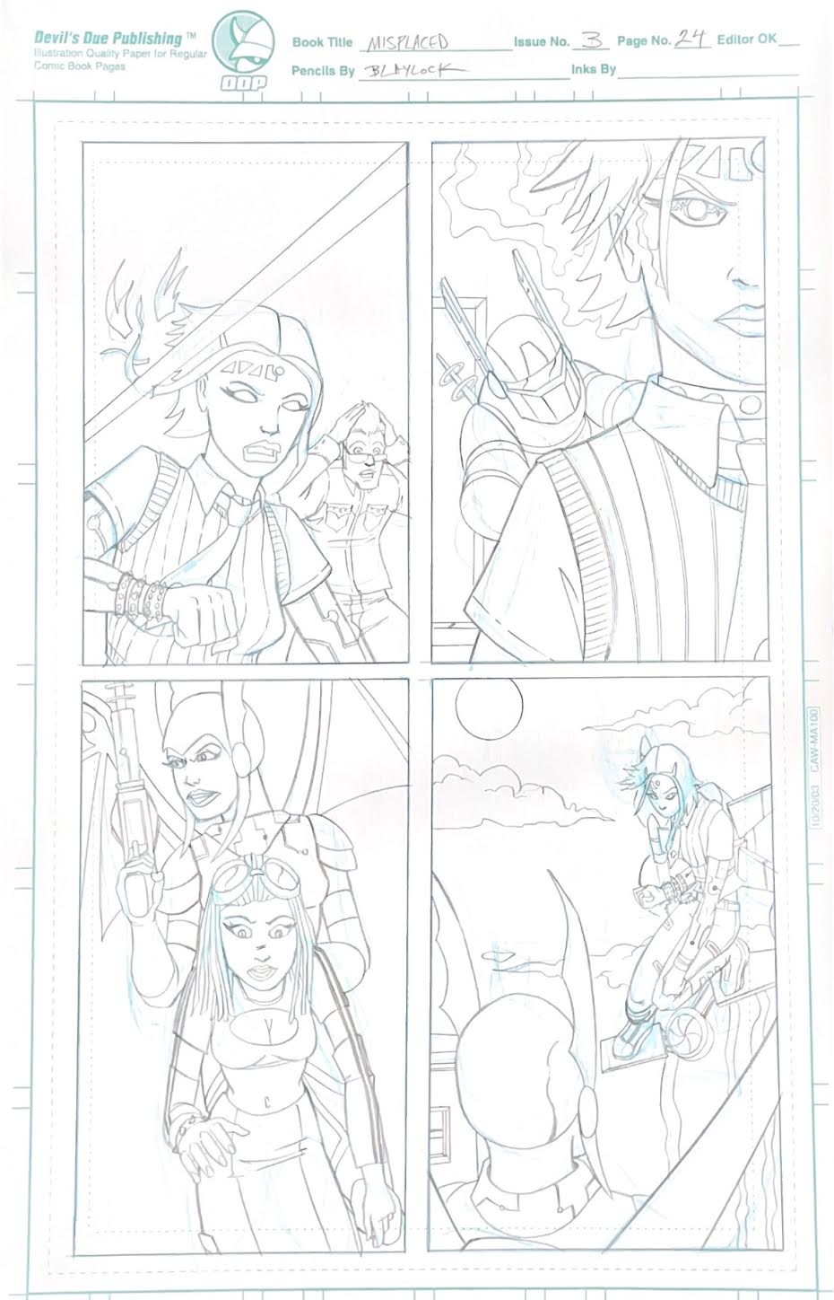 Josh Blaylock - Misplaced #3 - Page 24