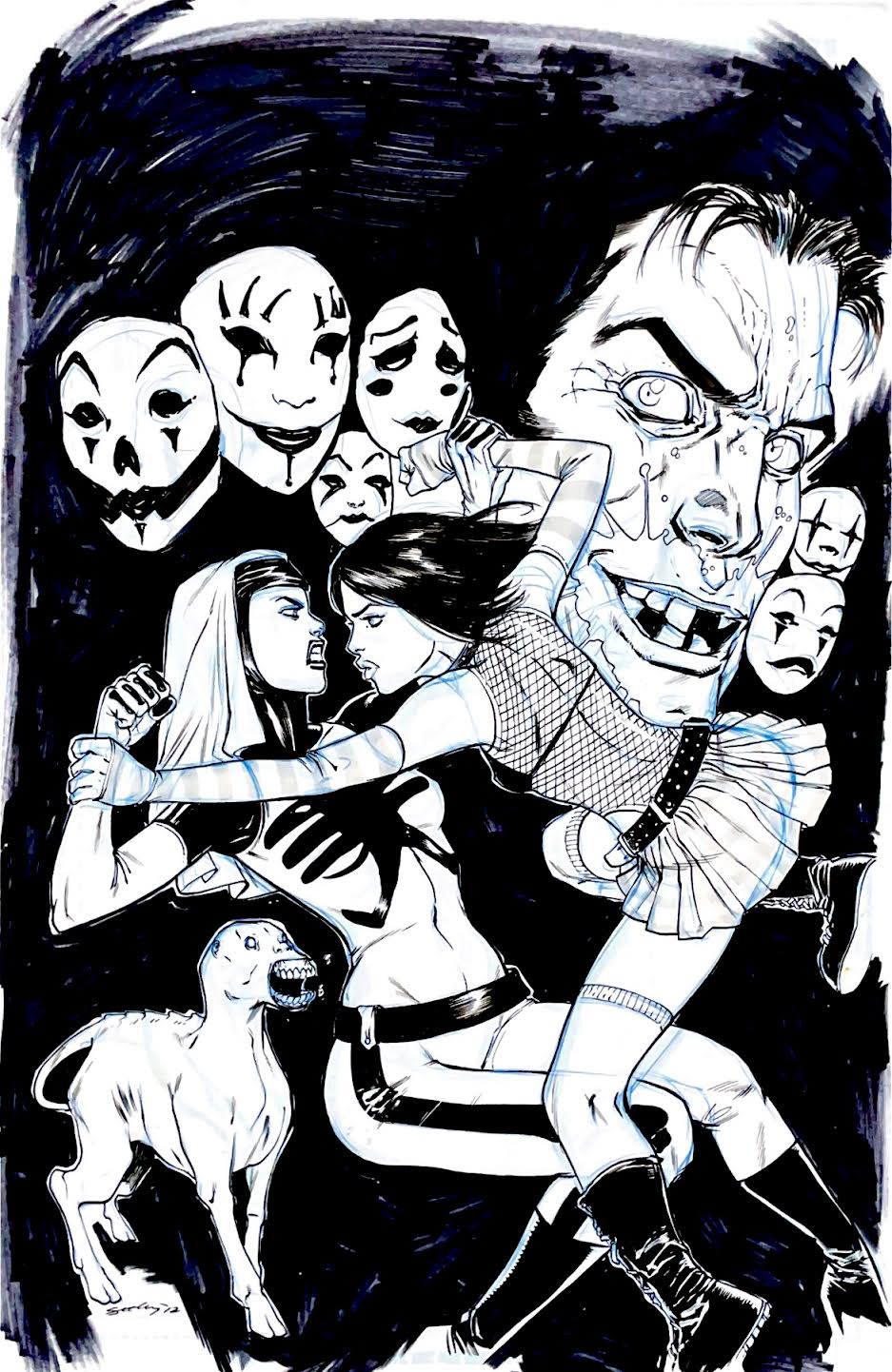 Tim Seeley - HACK SLASH #21 Cover