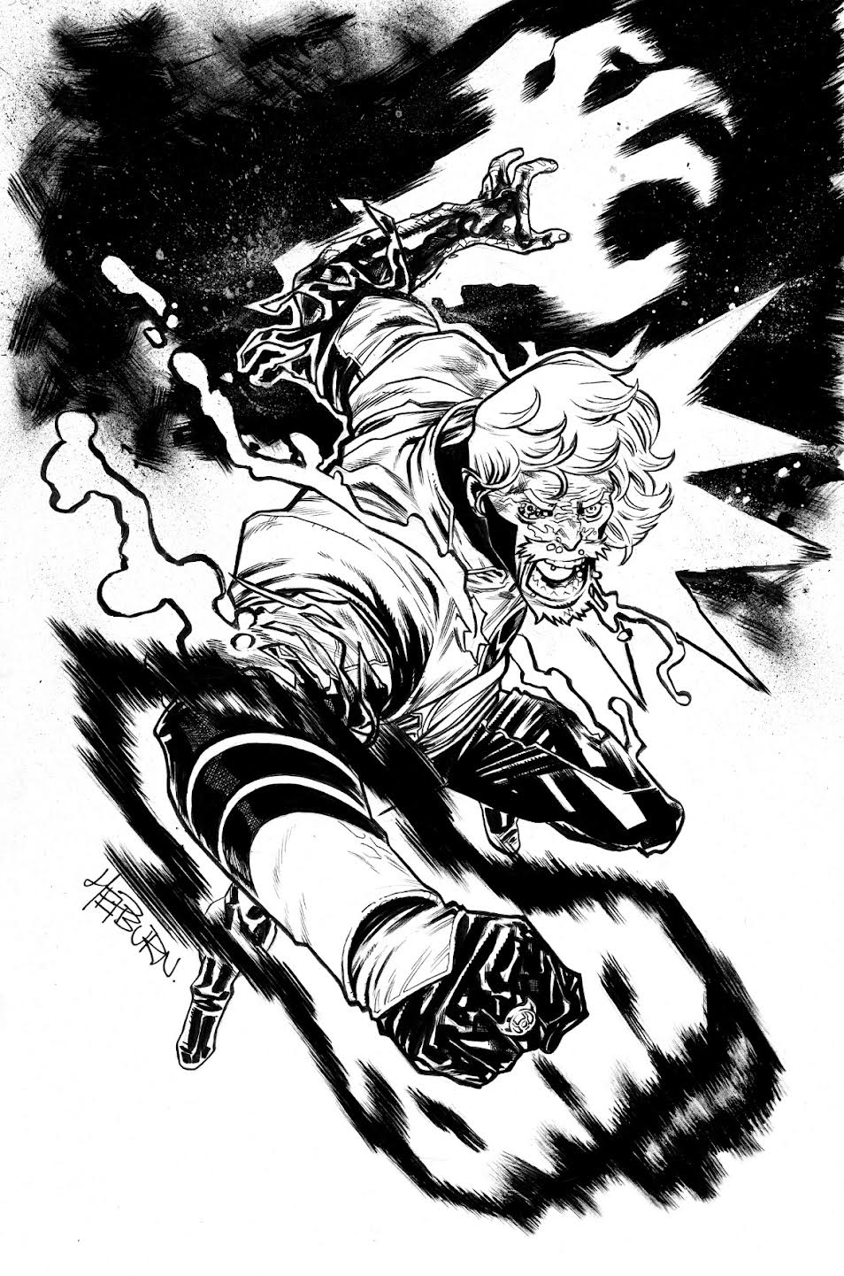Scott Hepburn - RED LANTERNS #38 Cover