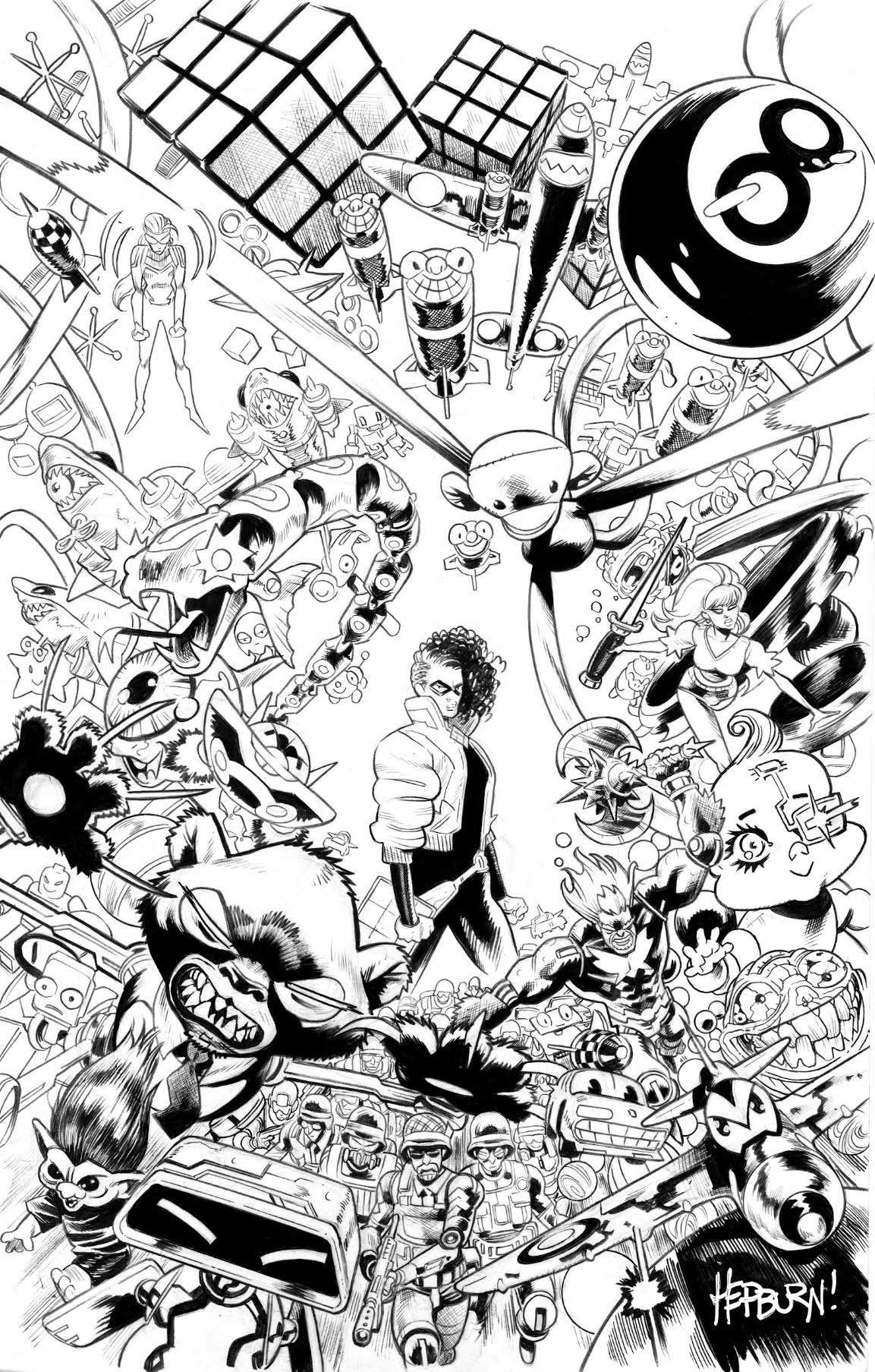 Scott Hepburn - MINOR THREATS v2 #4 Cover