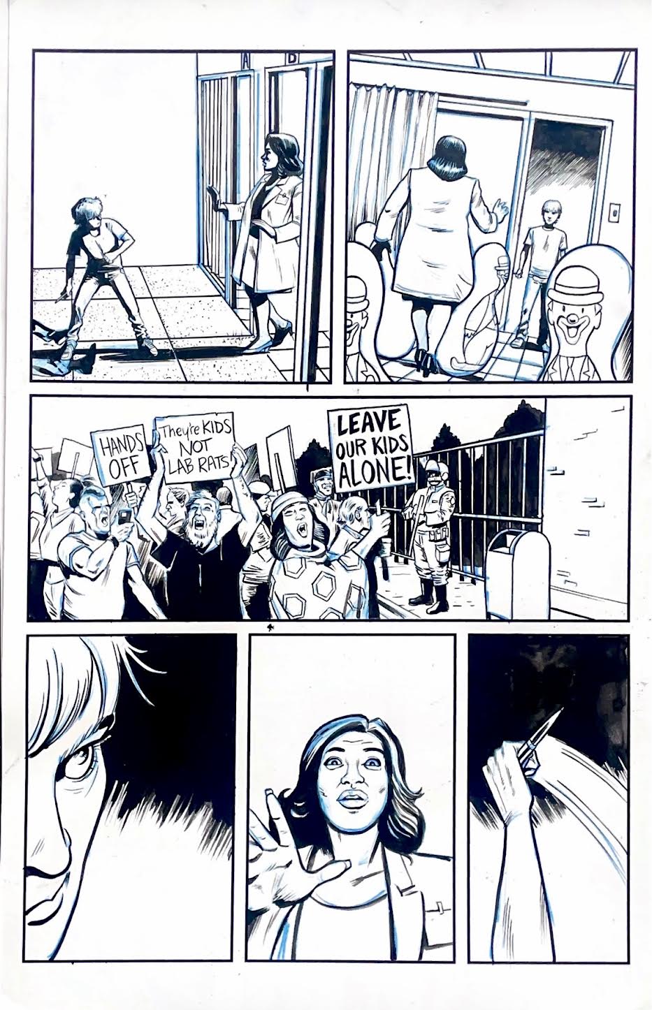 Dan Dougherty - Hack/ Slash Deluxe Edition volume #6 October Page-6