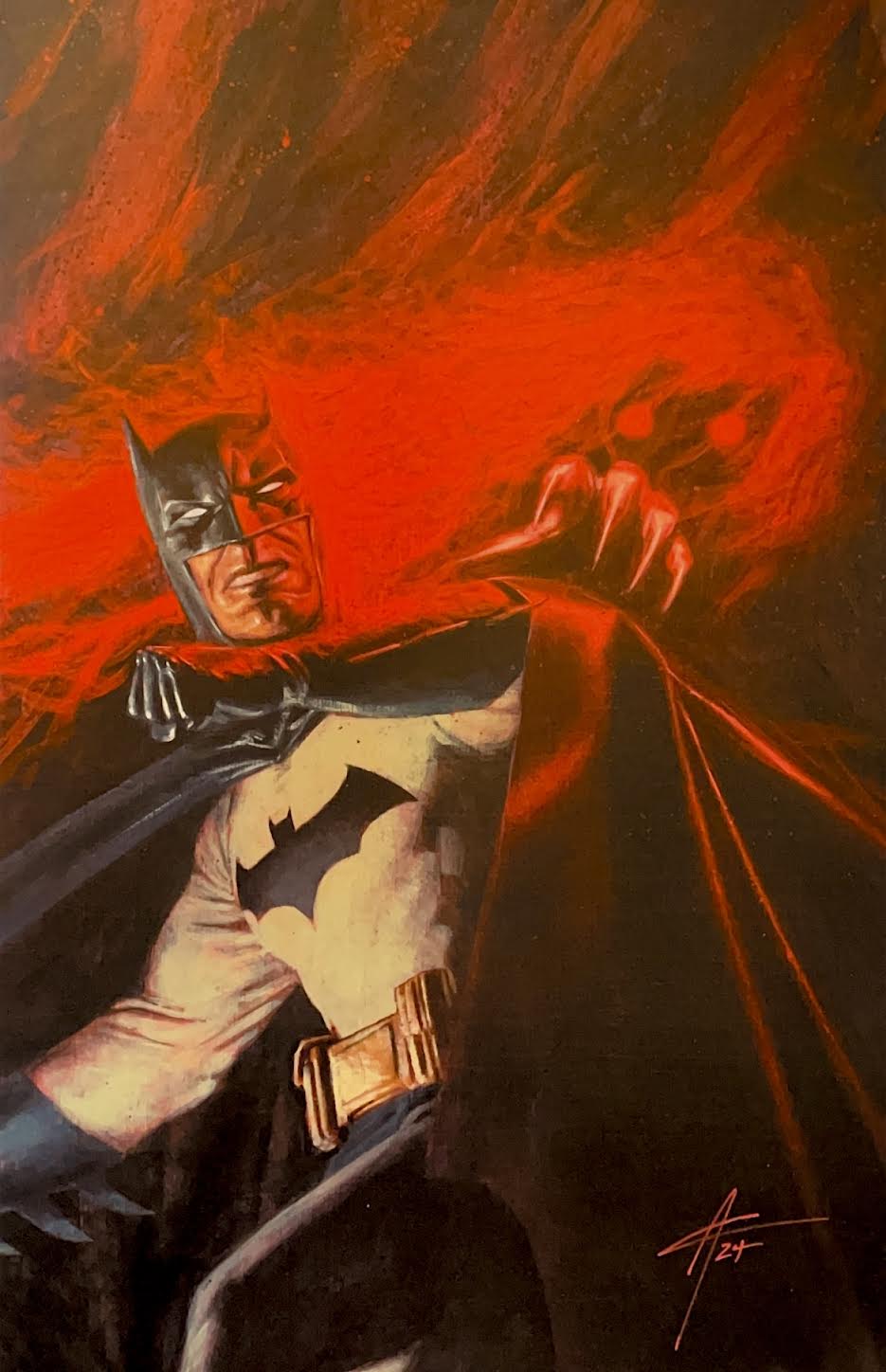 Aaron Campbell- Batman Detective Variant Cover #1097