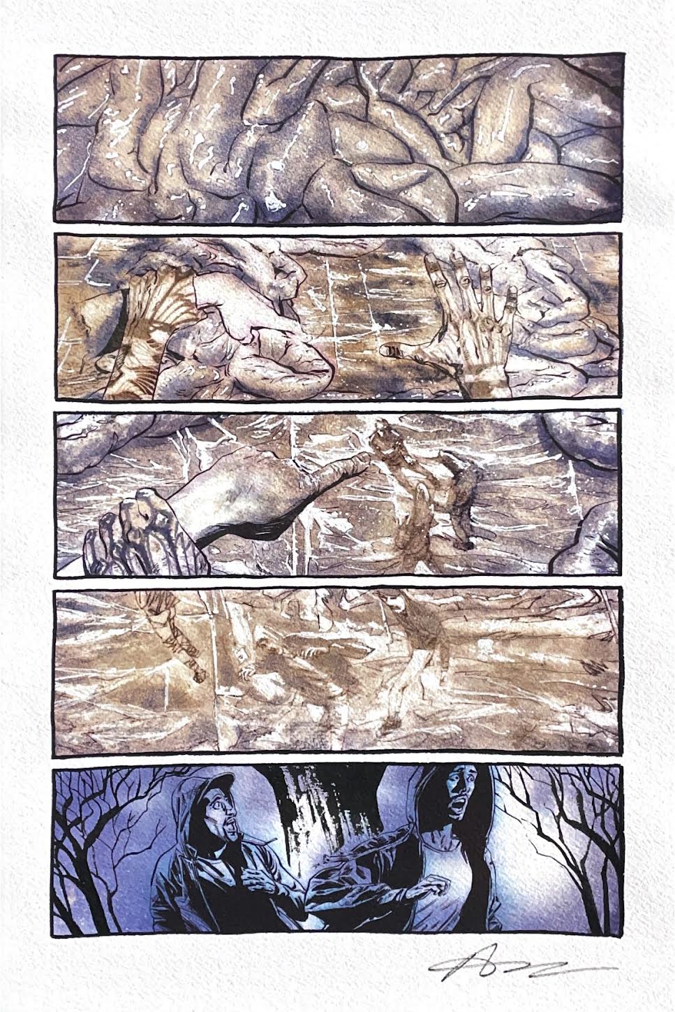 Aaron Campbell - John Constantine: Hellblazer 1 - Page # 1