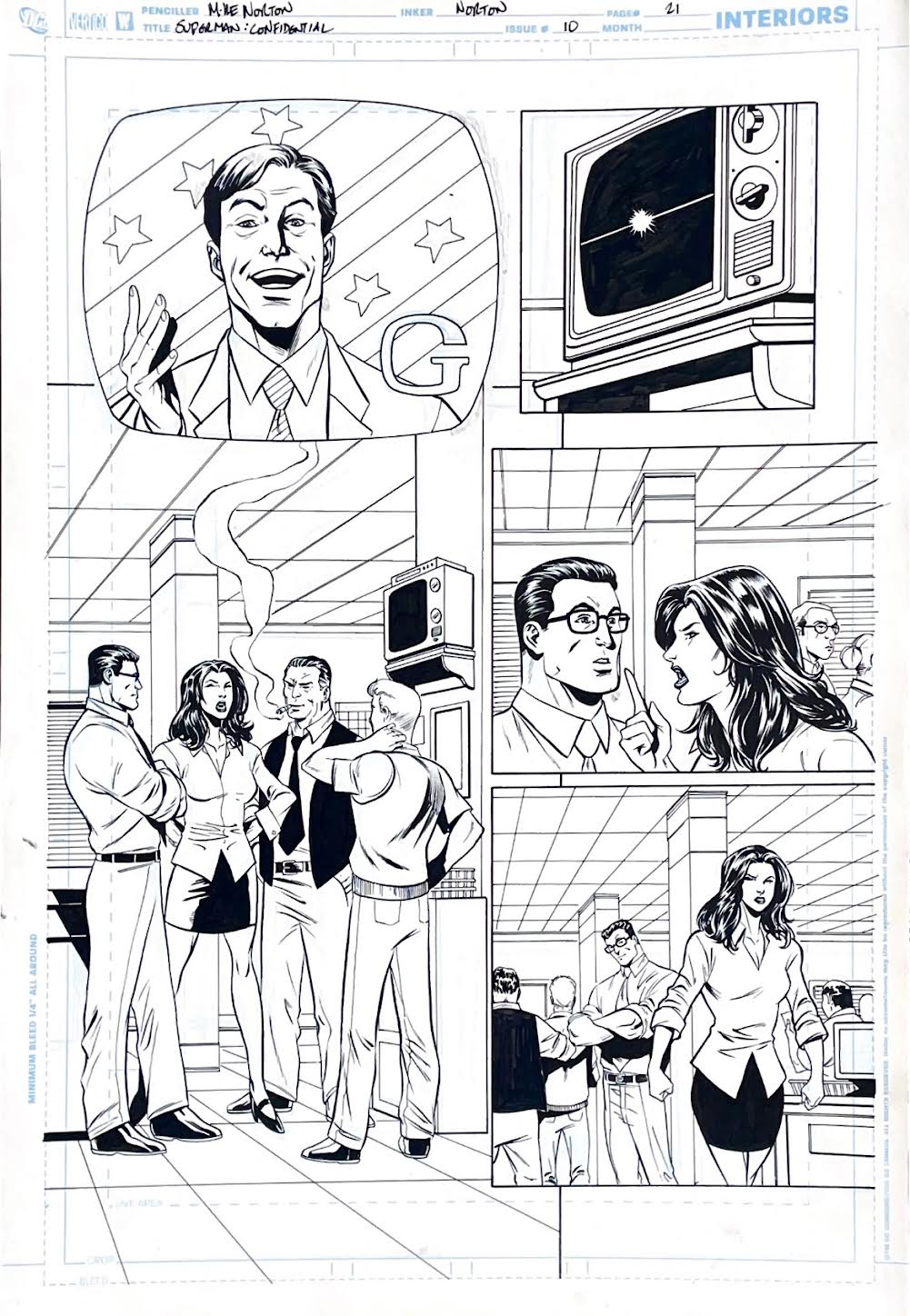 Mike Norton-Trinity - Superman: Confidential Issue 10 Page 21