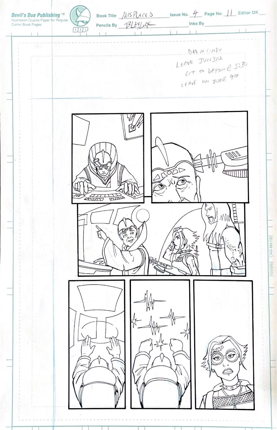 Josh Blaylock - Misplaced- Issue 4 - Page 11