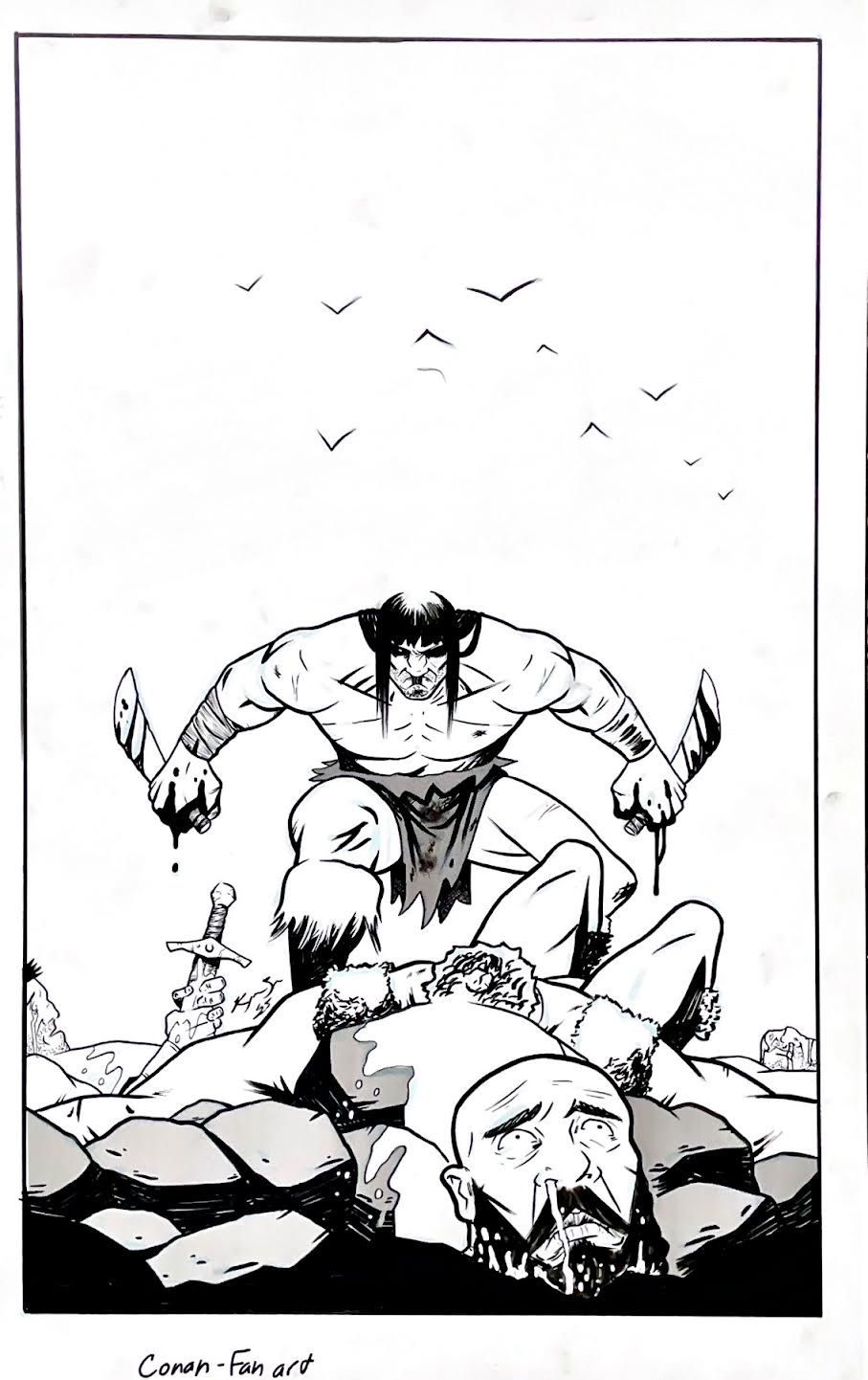 Raymar Brunson - CONAN - FAN ART.