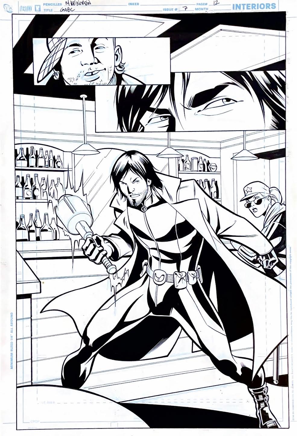 Mike Norton -Green Arrow & Black Canary- Issue 7- Page 12