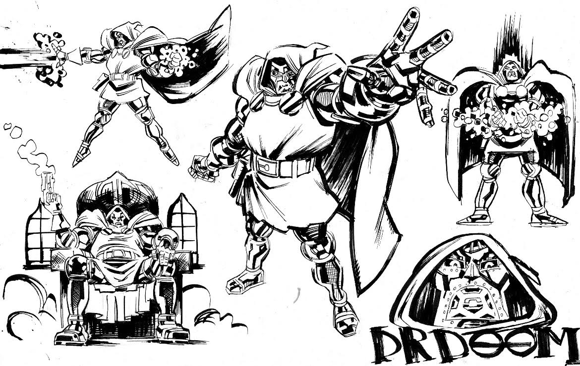 Scott Hepburn - Fantastic Four / LICENCING Dr Doom.