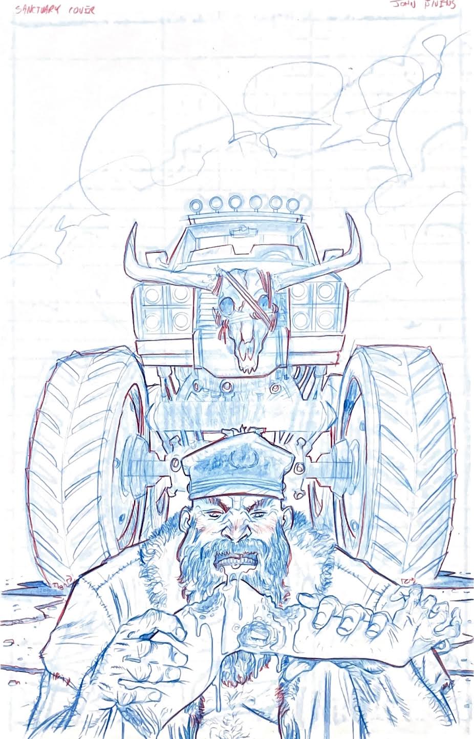 John Bivens: Sanctuary Variant Cover