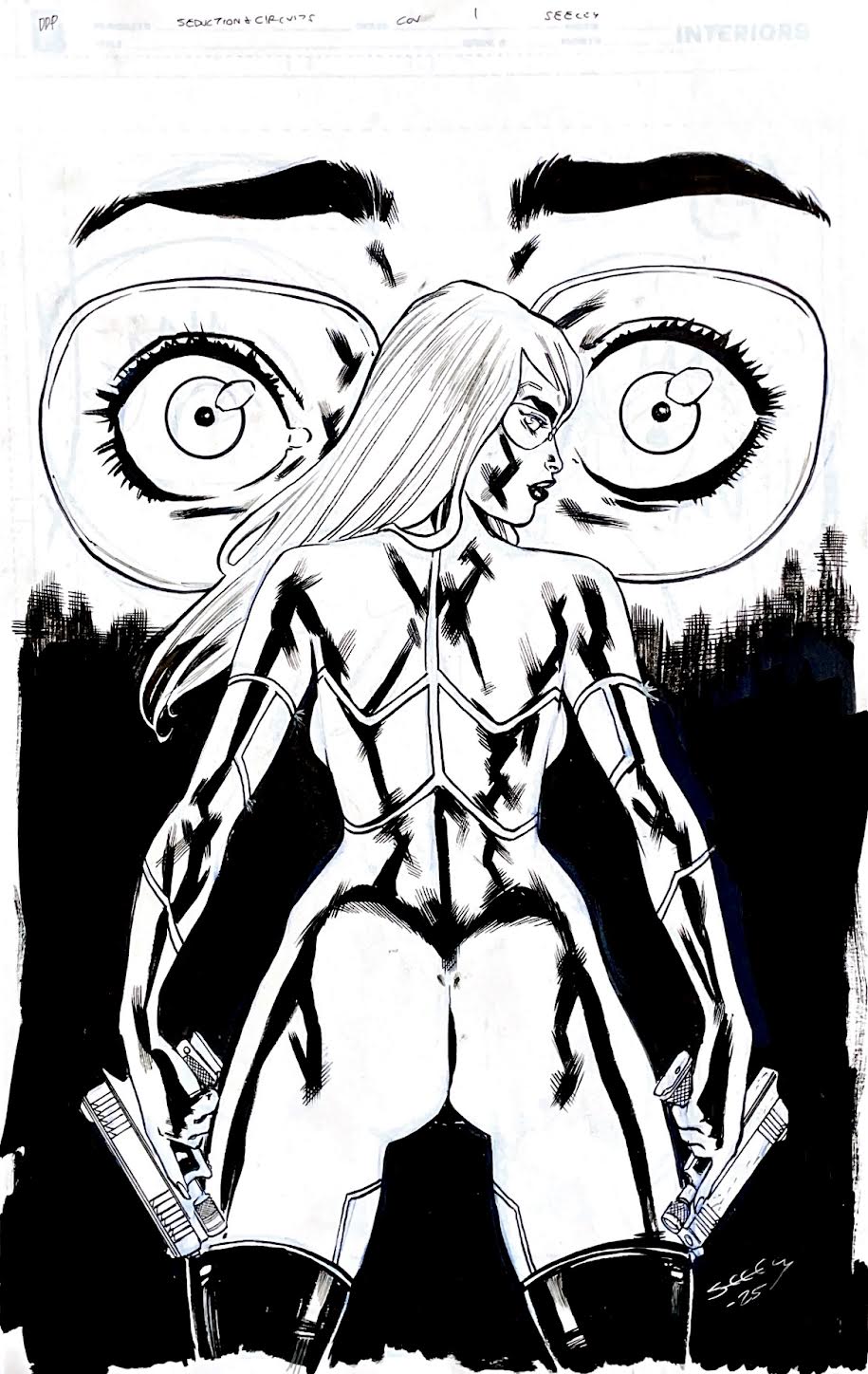 Tim Seeley - Circuit. Suduction, Revenge #1 - Kickstarter Cover