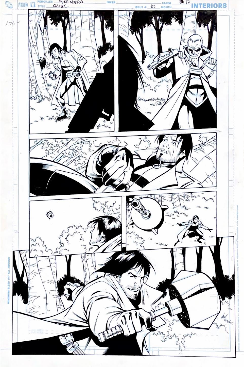 Mike Norton -Green Arrow & Black Canary- Issue 10- Page 17