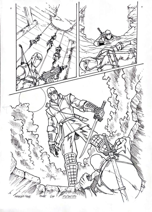 CHIRS LIE - GI JOE ARASHIKAGE SHOWDOWN-  Kamakura Appenrace page #67
