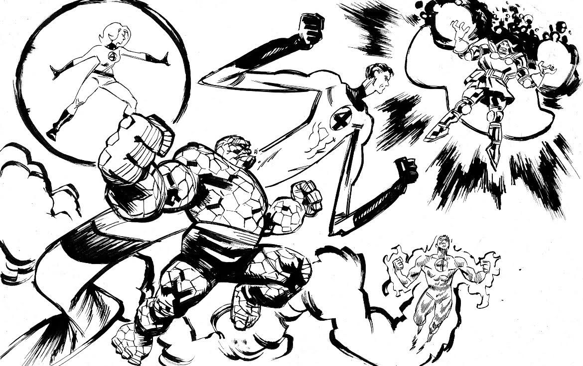 Scott Hepburn - Fantastic Four # 3 - LICENCING