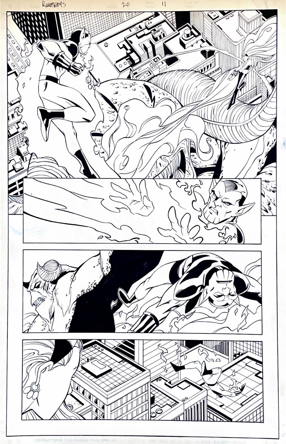 Mike Norton - Runaways - Issue# 20 - Page# 11