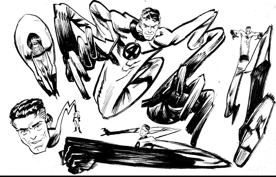 Scott Hepburn - Fantastic Four / Character page. Mister Fantastic.