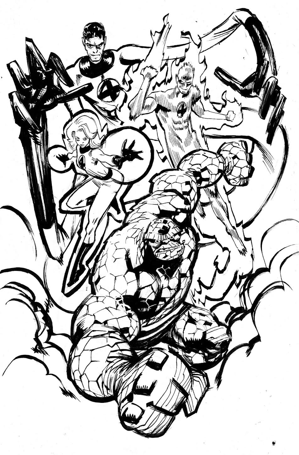 Scott Hepburn - Fantastic Four # 1 - LICENCING