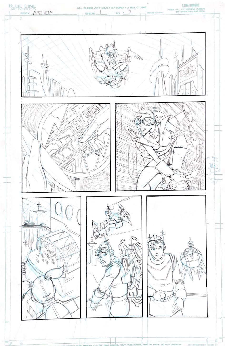 Josh Blaylock - Misplaced- Issue 1 - Page 3