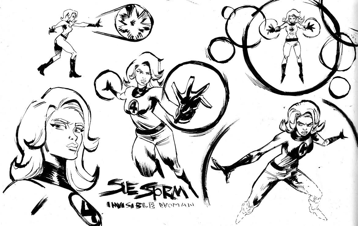 Scott Hepburn - Fantastic Four / Character page Invisible-woman