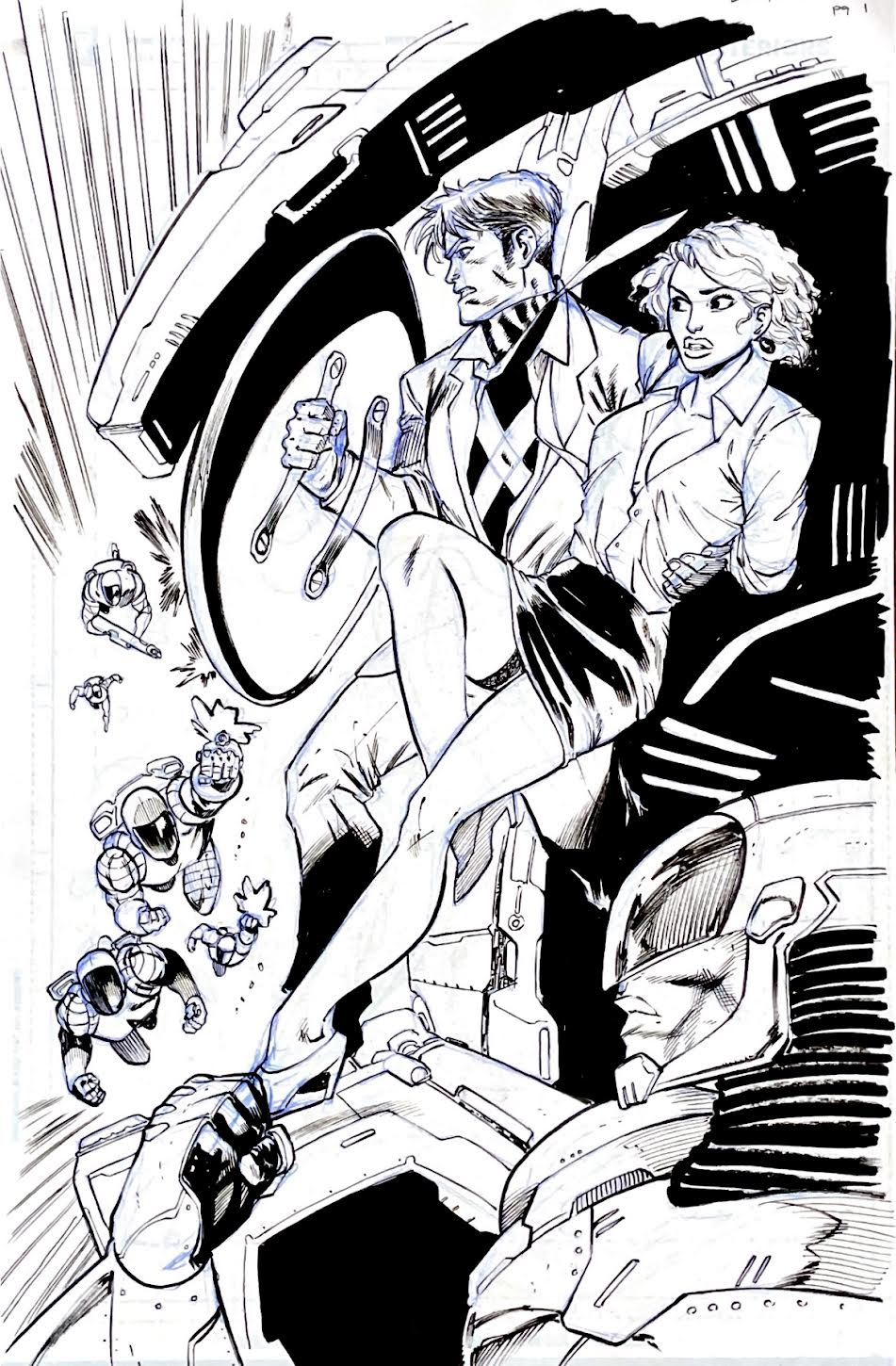 Tim Seeley -Local Man - Back up story - Page 1