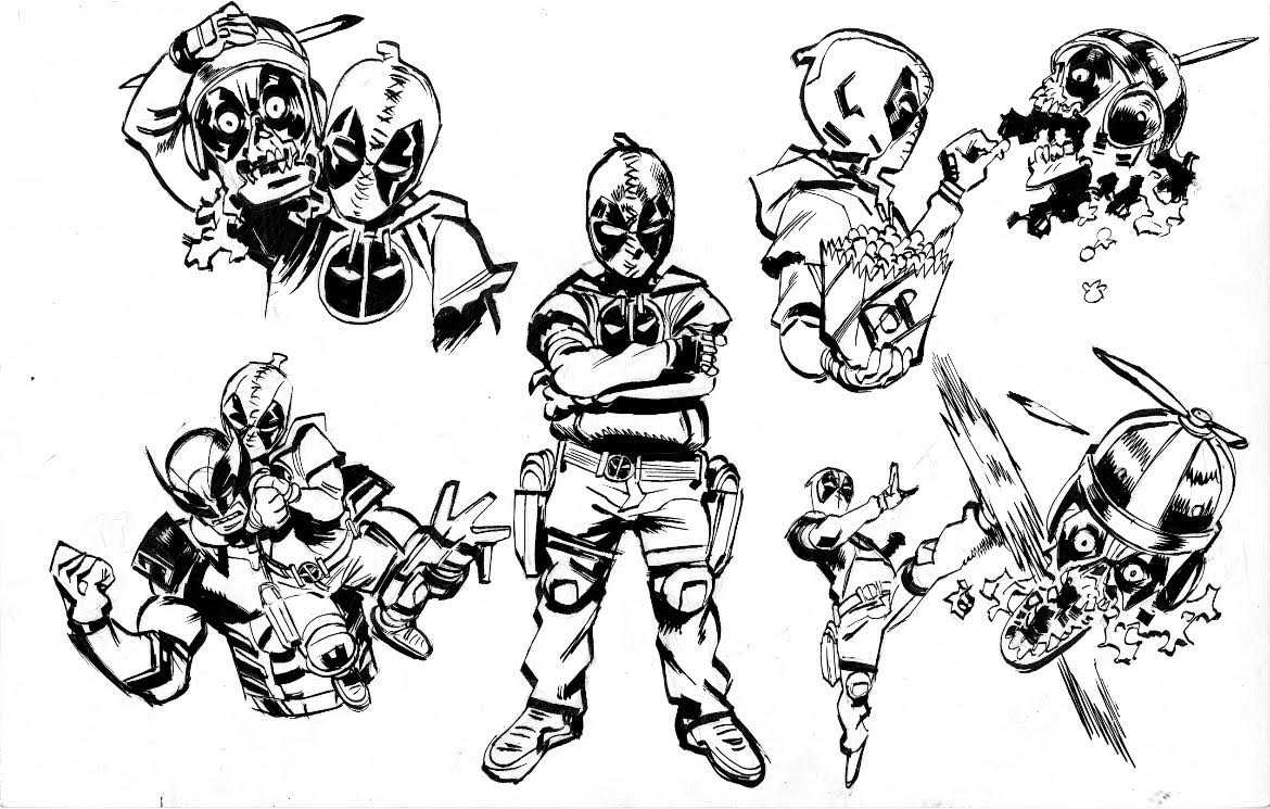 Scott Hepburn -Kid Deadpool 3 Additional posses / Licensing