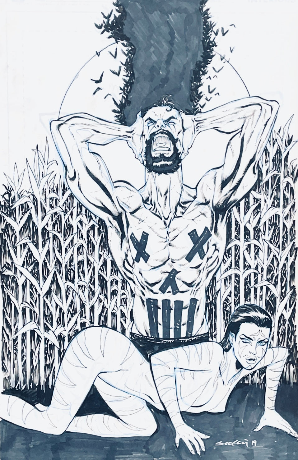 Tim Seeley - THE CROW: LETHE 2 - Variant Cover