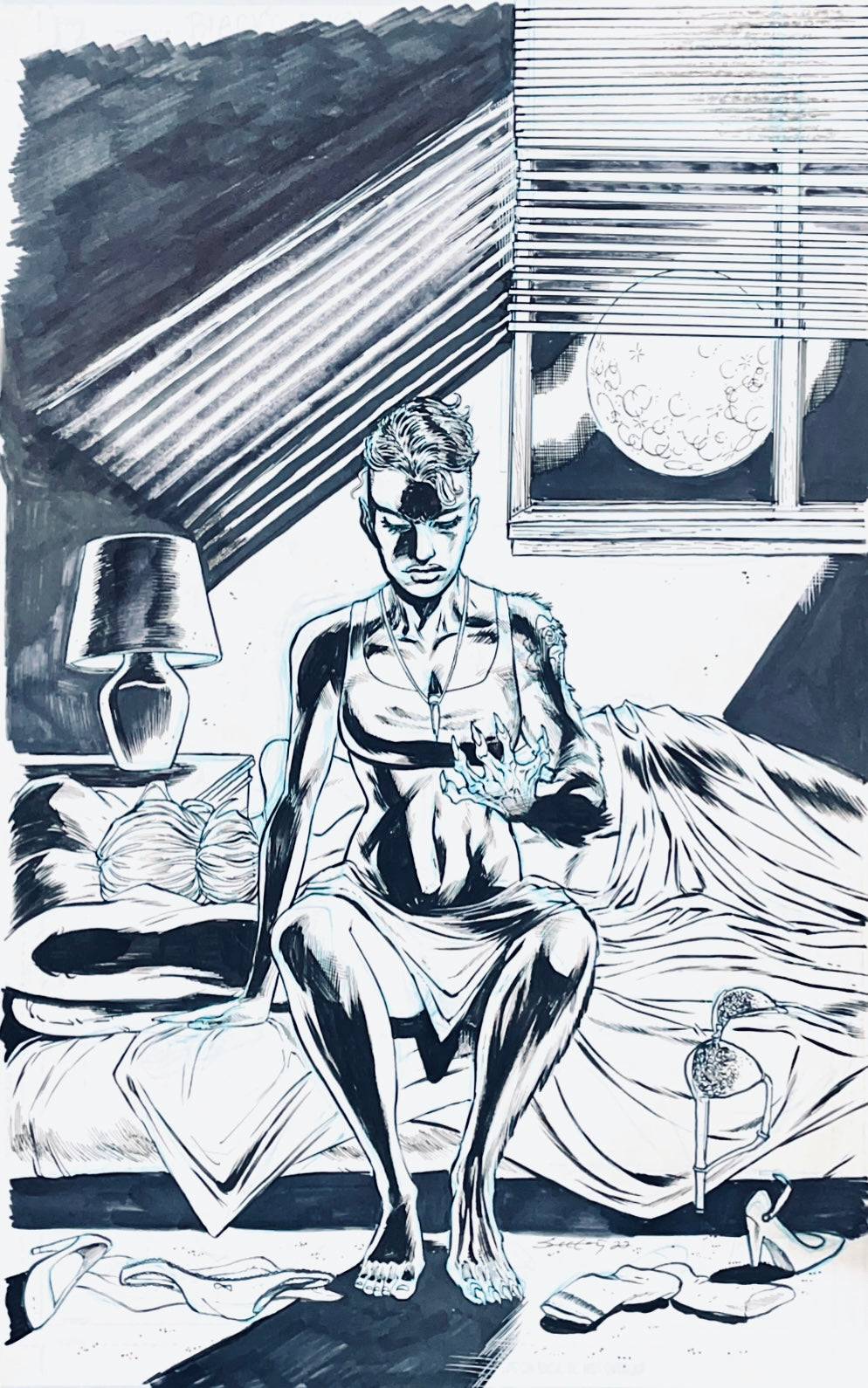 Tim Seeley - BLACK'S MYTH # 1 - Cover